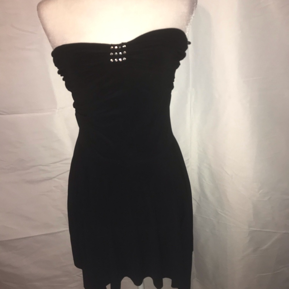 Black dress w/ shiny stones